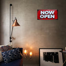 Now Open Tin Plate Retro Metal Sign Home Decor Wall Cafe Iron Painting Craft