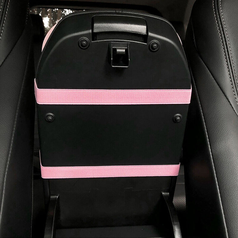 #A Center Console Arm Rest Protection Cushion Dust-proof with Back Elastic Str