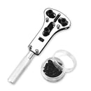 Watches Back Case Opener Change Battery Remover Wrench Watchmaker Tools Kit