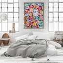 Flower Girl Oil Paint By Number Canvas Drawing DIY Picture Art Craft Home Decor