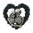 Halloween Gothic Skeleton Wreath House Number Door K2F5 Decor Wall A0K7 T5O6