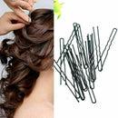 45Pcs Long 6.0CM U Black Hair Bobby Pins Grips Hair Fash Clip free Z6Q0 O5P8