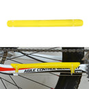 Plastic Bicycle Chain Protection Bike Frame Protector Chainstay Pad(Yellow)