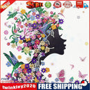 5D DIY Special Shaped Diamond Painting Girl Cross Stitch Mosaic Craft Kit