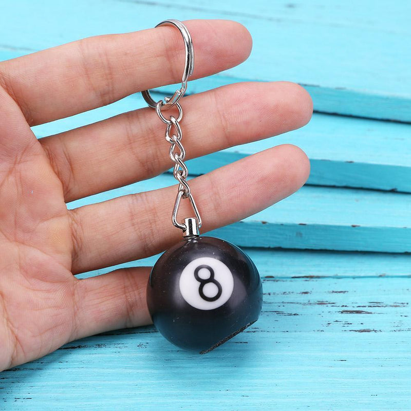 Portable Billiard Rod Tips Ball Shaper Keychain Cue Tips Sander Pool Accessor