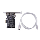 3 Ports 1394A Expansion Card Desktop PCI-E 1X 1x 4Pin 2x 6Pin DV Video Adapter