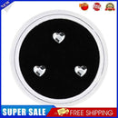 3pcs Dental Rhinestones Dental Love Heart Teeth Jewelry Tooth Stones (White