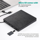 USB 3.0 External DVD CD Writer ROM Disk Reader Portable Optical Drives