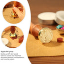 Retro Envelope Various Patterns Sealing Wax Copper Stamp Custom Supply (C)