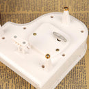 Romantic Piano Dancing Ballerina Music Box Clockwork Musical Boxes (White) Newly