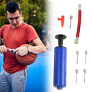 10pcs 6"" Bicycle Tire Type Ball Pump Air Inflator w/Gas Needle Nozzle Tube