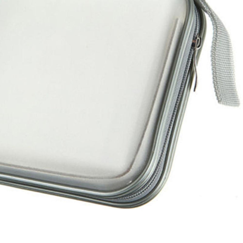 40pcs Capacity Disc CD DVD Wallet Storage Organizer Case Holder(White)
