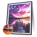 Diamond Painting 5D DIY Sea Broken Bridge Full Round Drill Rhinestone Kits