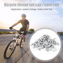 50x Bicycle MTB Brake Wire End Core Caps Aluminum Alloy Bike Shifter Cable Tip