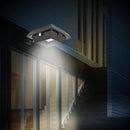 6LED Solar Light Outdoor Motion Sensor Garden Yard Wall Lamp (Cold White)  Newly