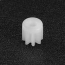 Robot Motor 082A For DIY Car 8-tooth Gear Plastic Gears 2mm Bore Motor Gears