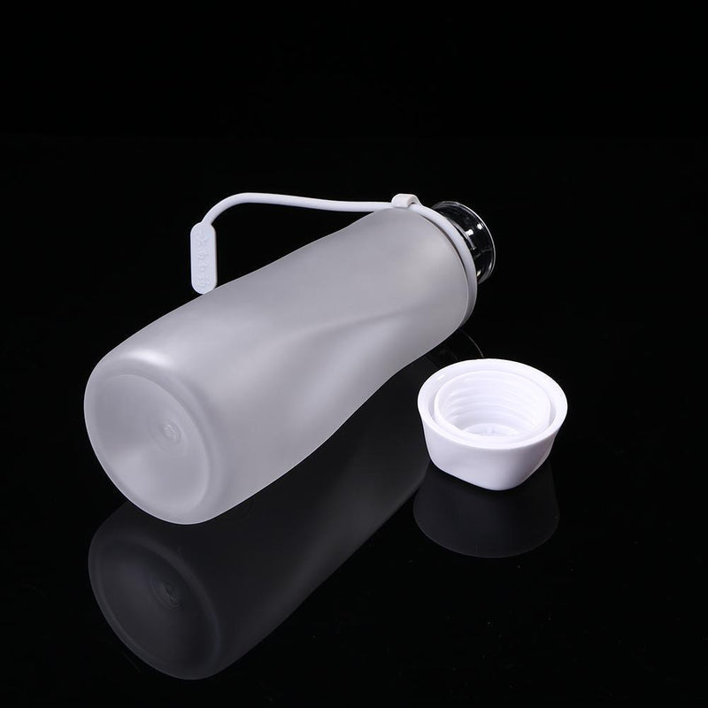 550mL Portable Sport Water Bottles Protein Shaker Outdoor Travel Leakproof