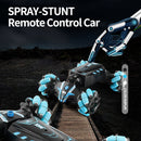 4WD 2.4GHz Gesture Sensor Watch Remote Control Vehicle RC Stunt Car (Blue) Newly