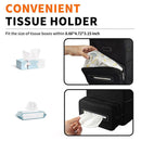 Easy-to-Install 2.5 Gallon Tissue Box Handy Car Tissue Holder Car Trash Can