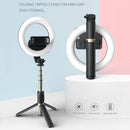 Selfie Ring Light Adjustable Dimmable LED Tabletop Selfie Lighting with Tripod
