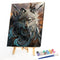 Oil Painting By Numbers Acrylic Handmade Forest Animals Digital Picture Dec