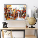 Riverside Town Oil Paint By Numbers Canvas DIY Picture for Adults Children Craft