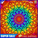 5D DIY Full Drill Diamond Painting Retro Flower Cross Stitch Embroidery (01