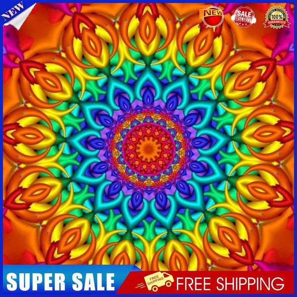 5D DIY Full Drill Diamond Painting Retro Flower Cross Stitch Embroidery (01
