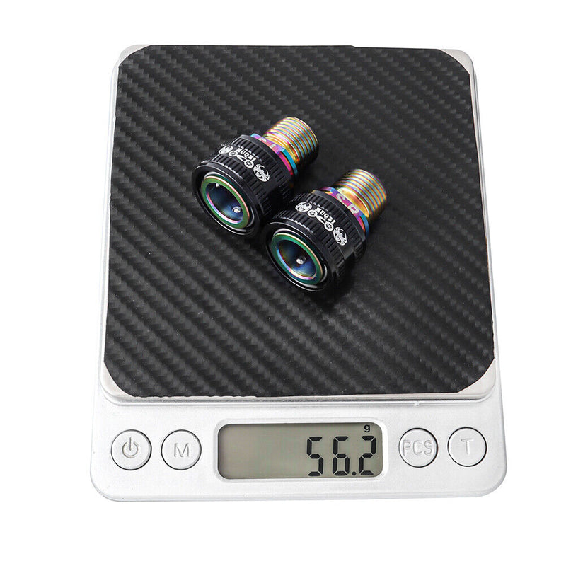 MUQZI MTB Bicycle Pedal Extension Quick Release Pedal Adapters (Multicolor)