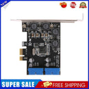 U3N014S PW4 Desktop Front PCIe Transfer USB3.0 19PIN Interface Adapter Card