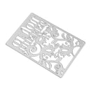 snowvirtuosos Think You Cut the Stencil DIY Scrapbook Embossing Papia