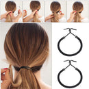 Durable Hairstyle Tools Ball Hair Hooks Set Elastic Line Hair Hooks (Black)