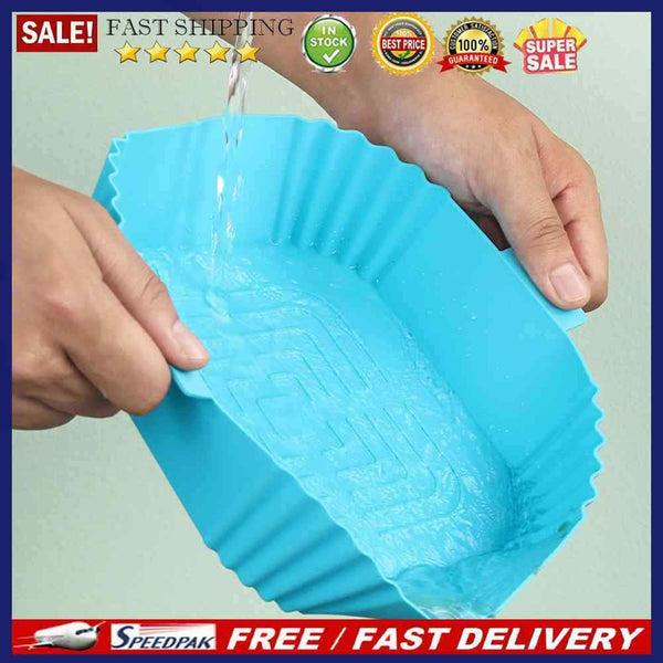 Silicone Air Fryers Tray Temperature Resistant Replacement Grill Pan Accessor