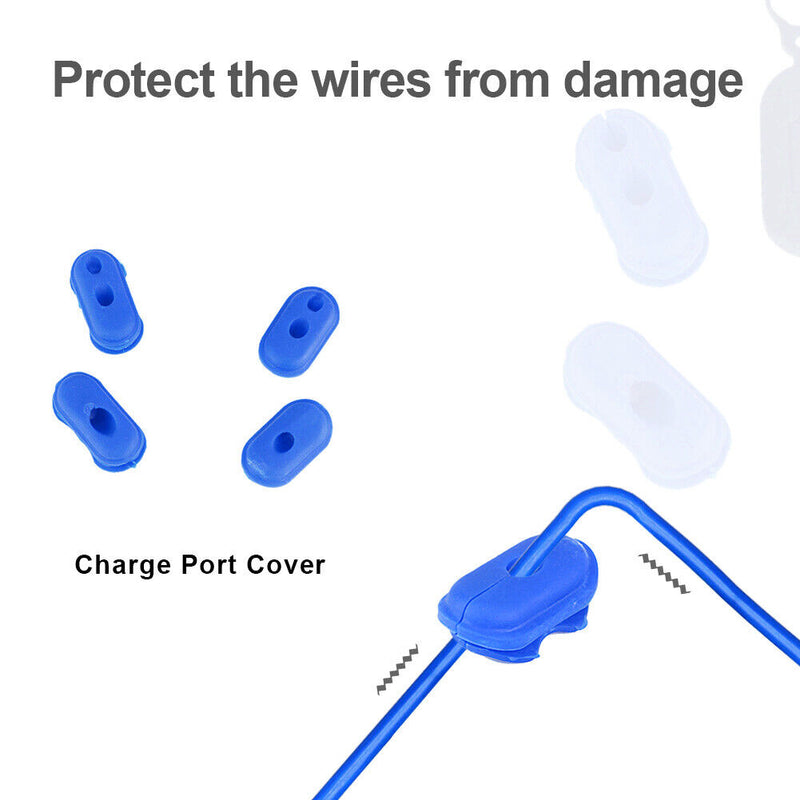 4pcs Battery Charging Port Dust Plug Case for M365 Pro Electric Scooter Newly