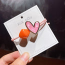 Ladies Sweet Simple Hair Rope Hair Ties Hair Accessories Rubber Band