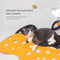 #A Cat Tunnel Toys Felt Cloth DIY Patchwork Kitten Nest Interactive Playing Supp