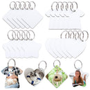 Sublimation Blank Keychain Blank Key chain Key Rings Present MDF Material
