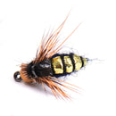 #A 40pcs Simulation Fly Fishing Lures Artificial Bead Head Insects Bait Tackle