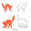 2pcs Halloween Cutting Dies Stencils Scrapbook Embossing DIY Card (MS-498)