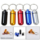 Chain Medicine Box Survival Drug Carry Waterproof Container Pill Holder Case