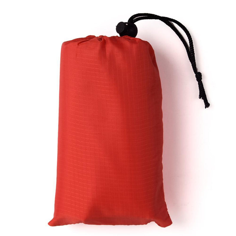 Portable Outdoor Picnic Waterproof Mat Sand Beach Folding Blanket (Red) Newly