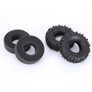 AUSTAR 4pcs Rubber Wheel Tires for 1/10 RC Crawler Axial SCX10 90046 SCX10