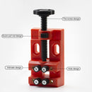 Walnut Watch Carve Bench Clamp Parallel Sculpture Craft Fix Plier (Red) Newly