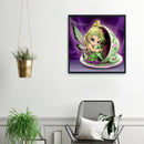 Rhinestone Kit DIY Big Eyes Elf 5D Full Round Drill Diamond Painting (B987)