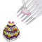 7Pcs Cake Decorating Pen Brush Icing Pastry Fondant Sugarcrafts H0R1 A0T2
