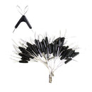 bean fishing line space bifurcation Double hooks eight type contactor device