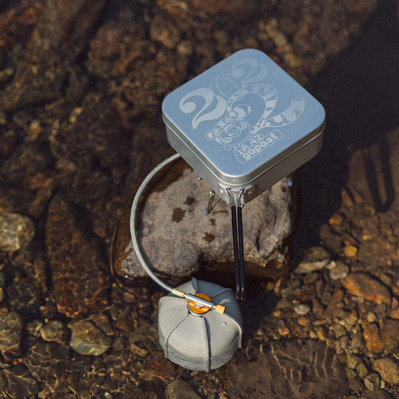 Gopast 1600ml Lunch Box Travel Portable Cookware Bowl Folding for Fishing Hiking