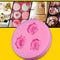 Mini Rose Flower Silicone Clay Soap Mold Fondant Sugarcraft DIY Ca L2C1 X5S4
