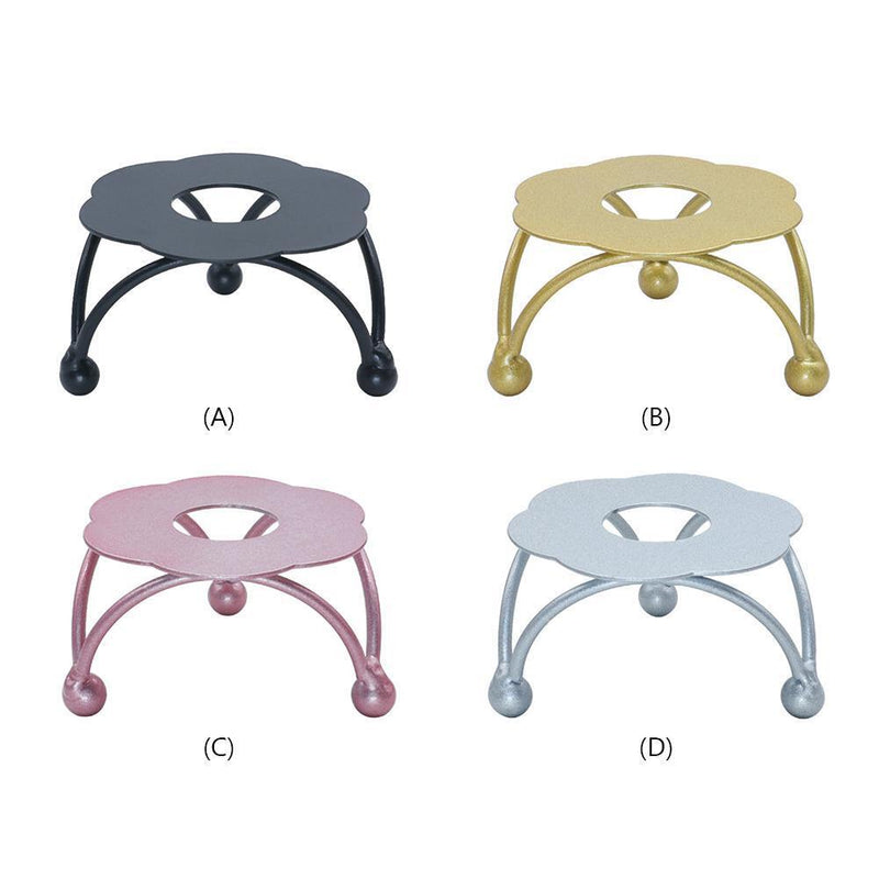 Retro Sealing Wax Furnace Tripod Iron Fire Paint Seal Stamp Stove (Black)