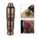 Tattoo Rotary Pen Kits Permanent Double Ring Hexagon Motor (Pen Coffee)
